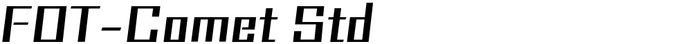 FOT-Comet Std