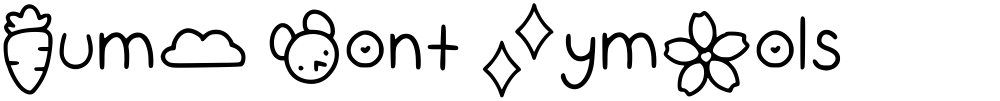 Gumi Font Symbols
