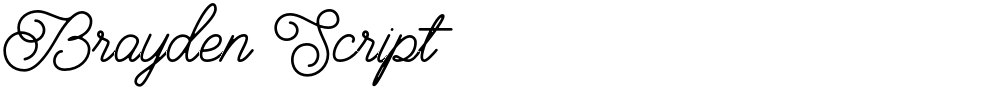 Brayden Script