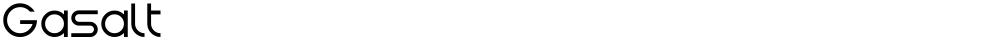 Gasalt