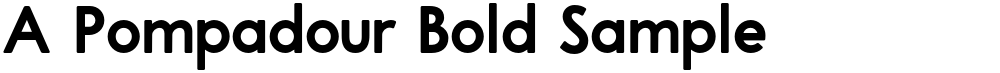 A Pompadour Bold Sample